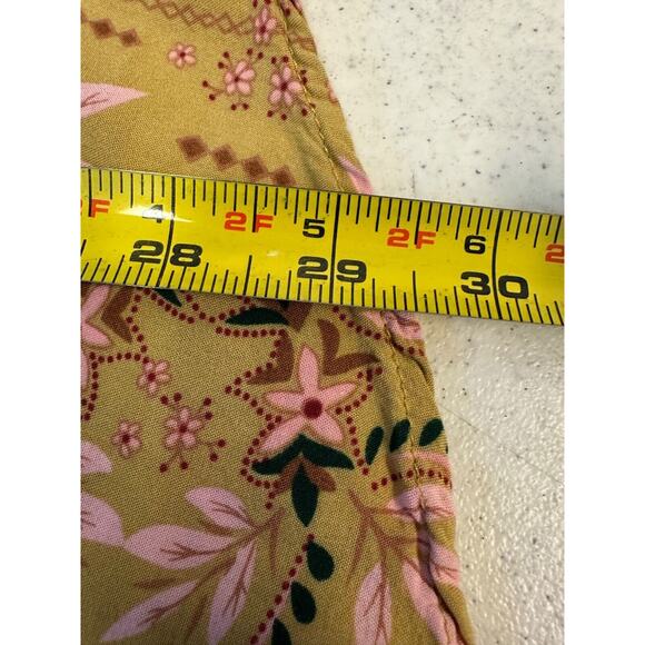 Natural Life Tunic Dress Size XS/S Oversized Ditsy Floral Cottagecore Mini C1 - Picture 7 of 7